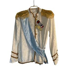 GUC Dress Up America Men's Prince Costume Jacket with Sash and Belt One Size